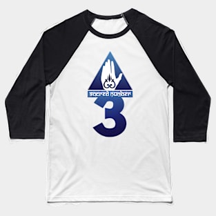 Sacred Numbers, 3 Baseball T-Shirt